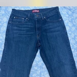 Lee Premium Regular Fit Straight Leg Jeans - Dark Blue
